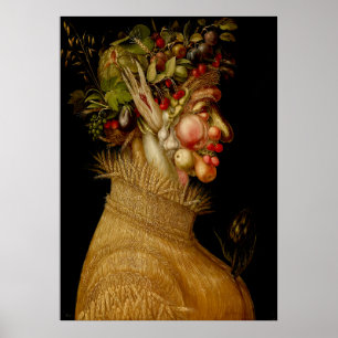 Affiche Giuseppe Arcimboldo - Été
