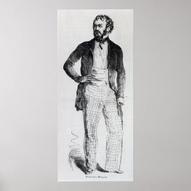 Affiche Giuseppe Mazzini (Devant)