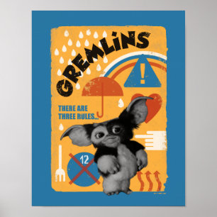 Affiche Gizmo   Il Y A Trois Règles