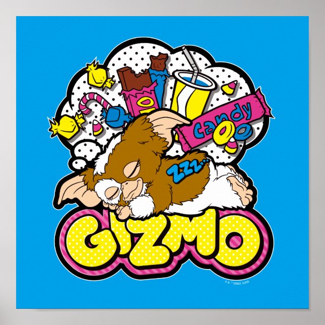 Affiche Gizmo | Rêver de sucreries (Devant)