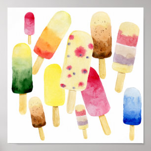 Affiche Glace