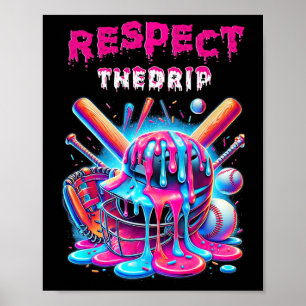 Affiche Glace Bysebyll qui coule Respect qui dégouline Ado