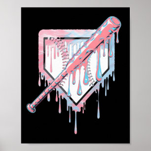 Affiche Glace Bysebyll qui dégouline Bysebyll Plaque de Ho