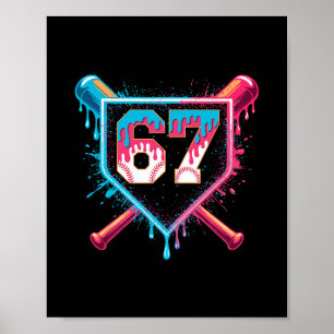 Affiche Glace Bysebyll qui dégouline Six Sept Argot Gen Al