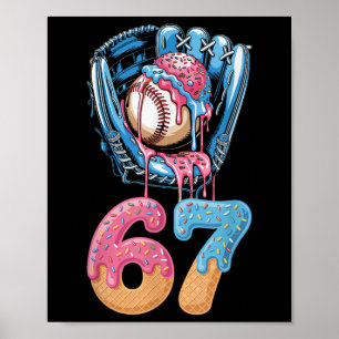 Affiche Glace de goutte de Bysebyll numéro 67 Joueur 67e a