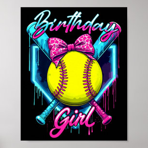 Affiche Glace Drôle Softll Goutte Anniversaire Fille Softl