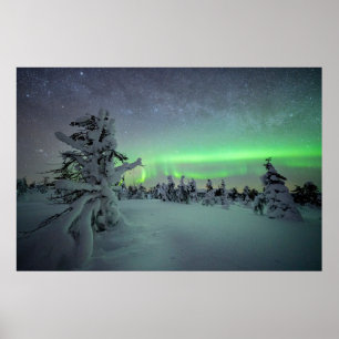 Affiche Glace et neige Parc national de Pallas-Yllastunt