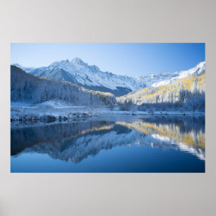 Affiche Glace et neige Silverton, Colorado