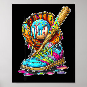 Affiche Glace Goutte Vendre Trucs Doux Goutte Gant T Chaus
