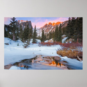Affiche Glace & Neige   Estes Park, Colorado