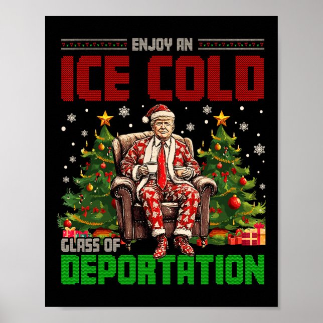 Affiche Glace Profitez D'Un Verre Glacé De Déportation Drô (Devant)