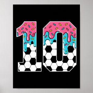 Affiche Glace qui coule Soccer Enfant de 10 ans Jeunesse 1