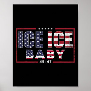 Affiche Glace Vintage Ice Par Drôle Trump Hommes Femmes
