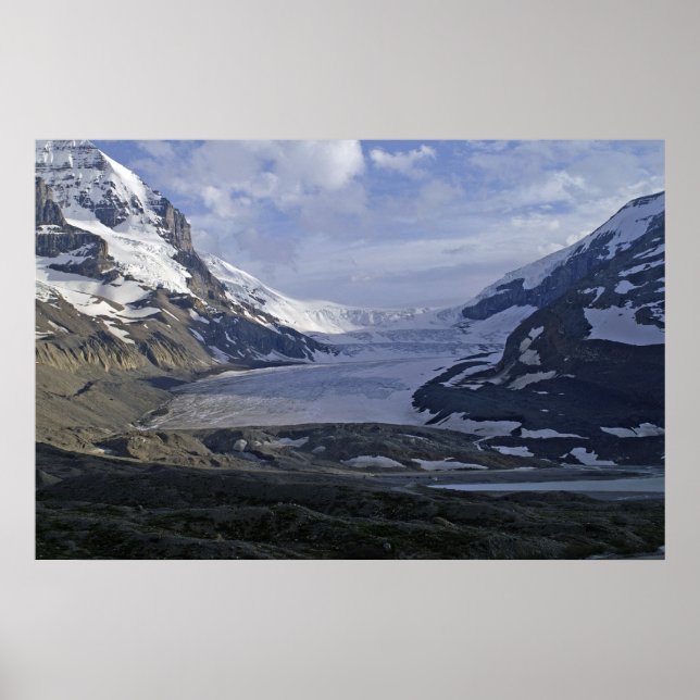 Affiche Glacier Athabasca (Devant)