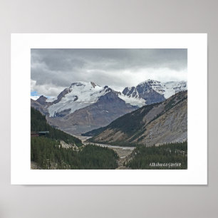Affiche Glacier Athabasca, Columbia Glaciers Alberta