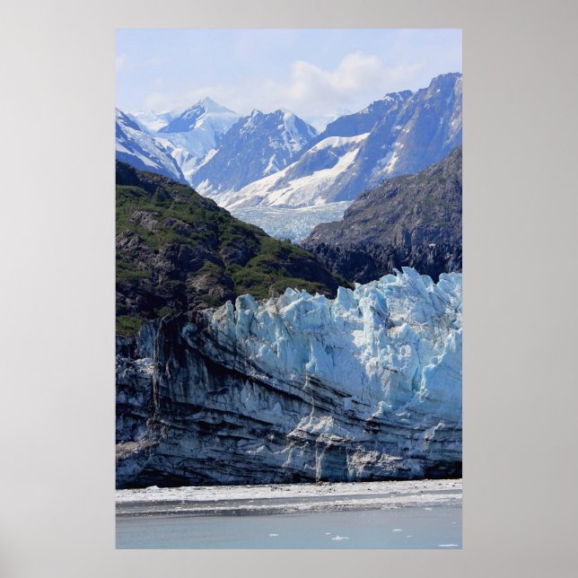 Affiche Glacier Bay, Alaska Imprimer (Devant)