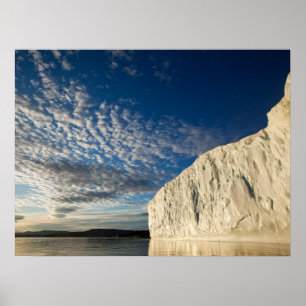 Affiche Glacier de Jakobshavn dans la baie de Disko