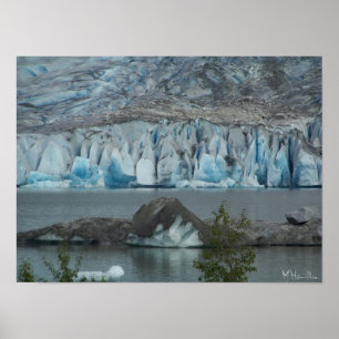 Affiche Glacier de l'Alaska