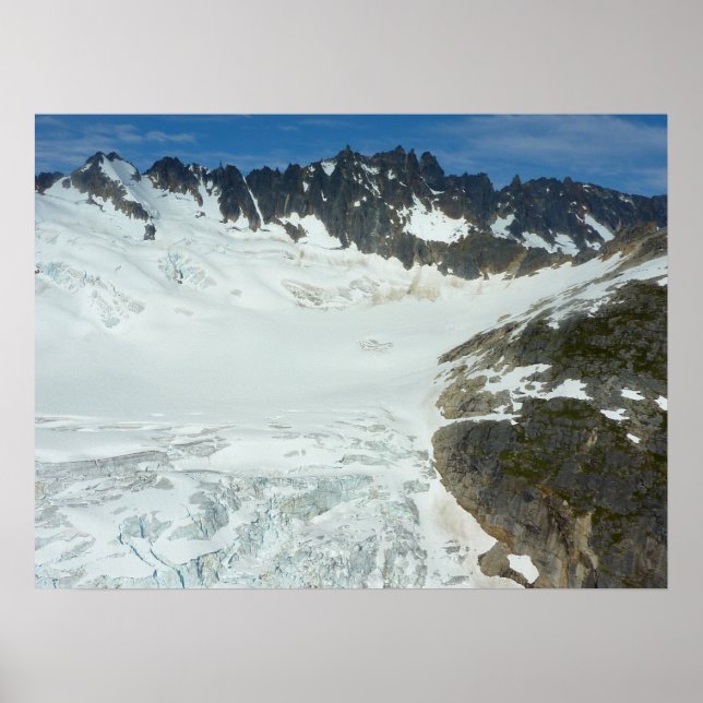 Affiche Glacier de l'Alaska (Devant)