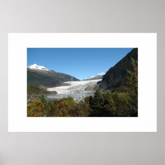 Affiche Glacier Mendenhall
