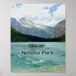 Affiche Glacier National Park Montana