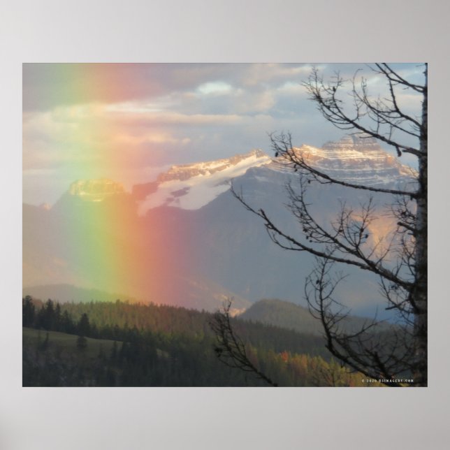 Affiche Glacier Rainbow (Devant)