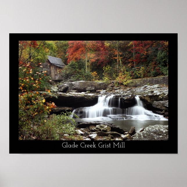 Affiche Glade Creek Grist Mill (Devant)