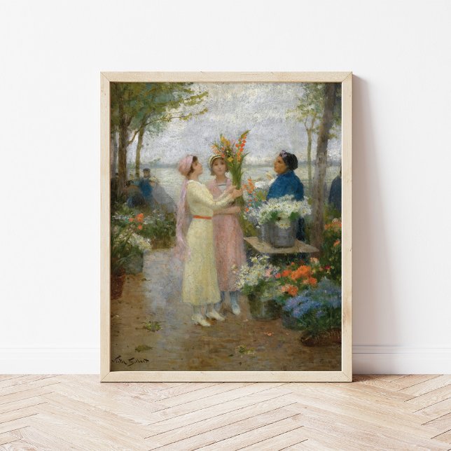 Affiche Gladiolus | Victor Gabriel Gilbert (Créateur téléchargé)