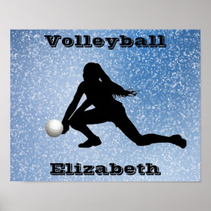 Affiche Glam volleyball