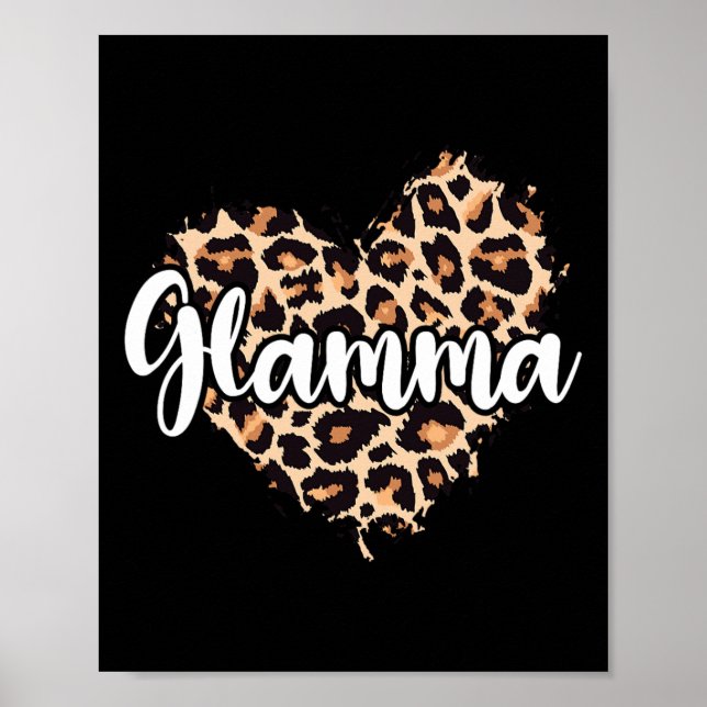 Affiche Glamma Leopard (Devant)