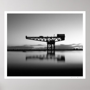 Affiche Glasgow Grue Finnieston