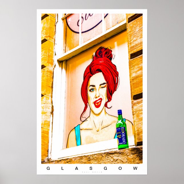 Affiche Glasgow Lane (Devant)