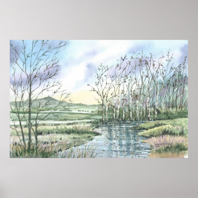 Affiche Glastonbury Tor (Devant)