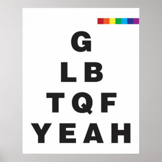Affiche GLBTQF Oui !