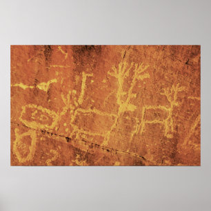 Affiche Glen Canyon National Recrereation Area, Utah, Éta