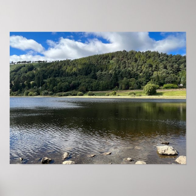 Affiche Glendalaugh Lakes Comté Wicklow Irlande Europe (Devant)