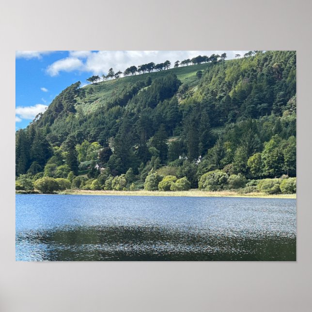 Affiche Glendalaugh Lakes Comté Wicklow Irlande Europe (Devant)