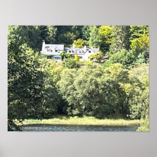 Affiche Glendalaugh Lakes Comté Wicklow Irlande Europe