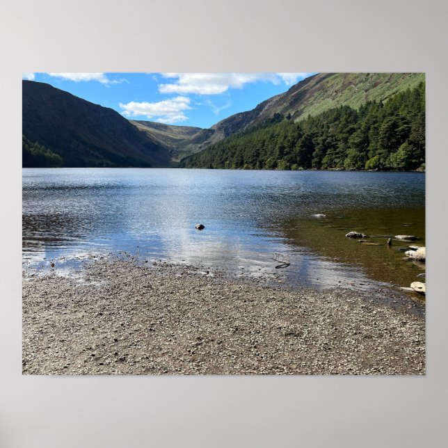Affiche Glendalaugh Lakes Comté Wicklow Irlande Europe (Devant)