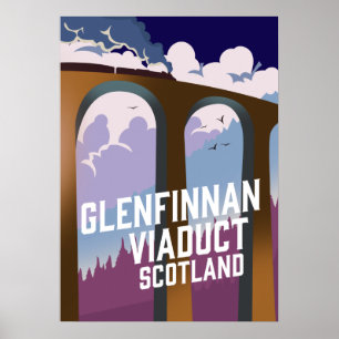 Affiche Glenfinnan Viaduct Scotland
