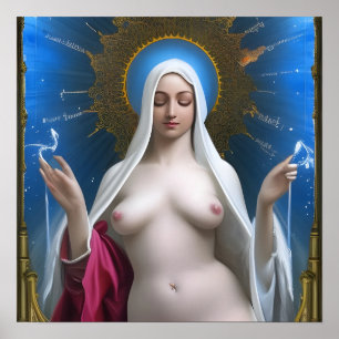 Affiche Gloire à l'affiche Divine Breast of Mary