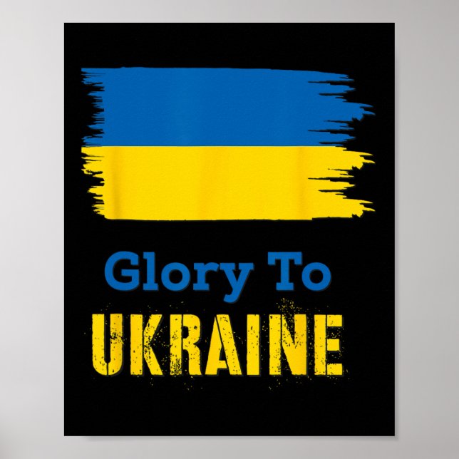 Affiche Gloire à l'Ukraine 6  (Devant)