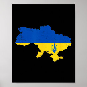 Affiche Gloire à l'Ukraine Slava Ukraïni Pays