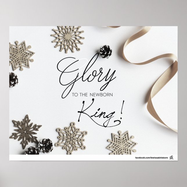Affiche Gloire au nouveau-né roi ! (Devant)