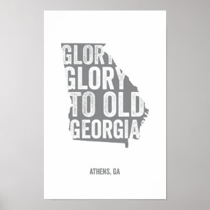 Affiche Gloire de gloire (grise)