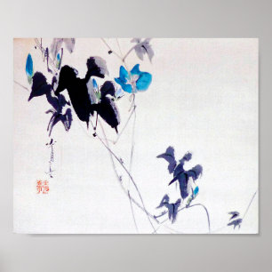 Affiche Gloire du matin japonais, Watanabe Seitei