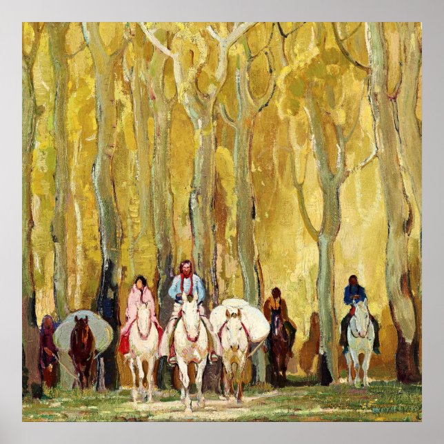 Affiche "Glorietta" par W Herbert Dunton (Devant)