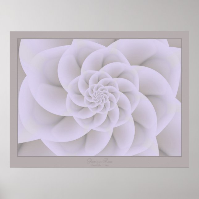 Affiche Glorieux Rose (Devant)