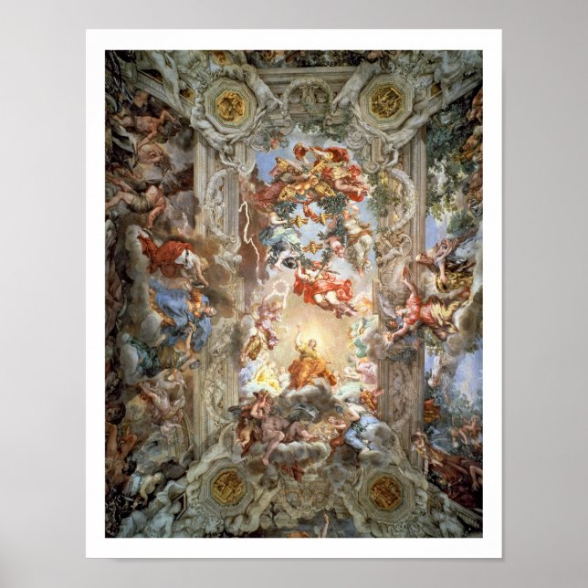 Affiche Glorification du règne du Pape Urbain VIII (156 (Devant)