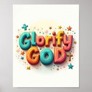 Affiche Glorifier Dieu